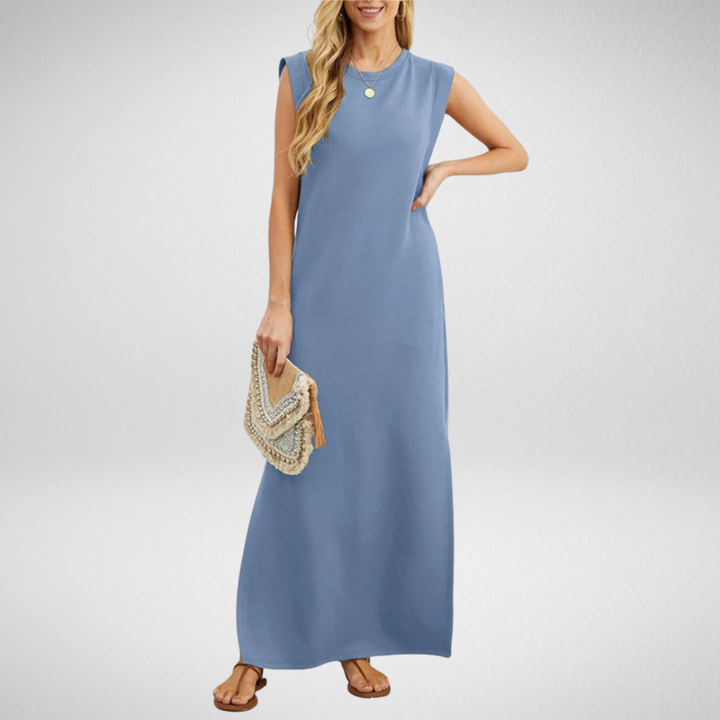 Gabriela|Sleeveless Maxi Dress