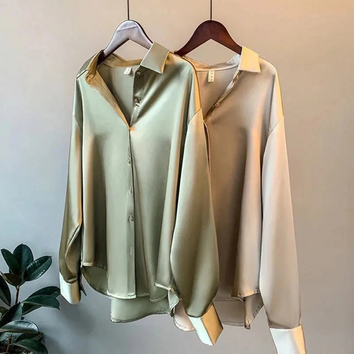 Chloé - Elegant Satin Blouse