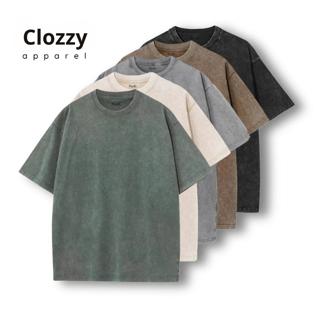 Brody - Perfect Stone Washed T-Shirt (Five-Pack)