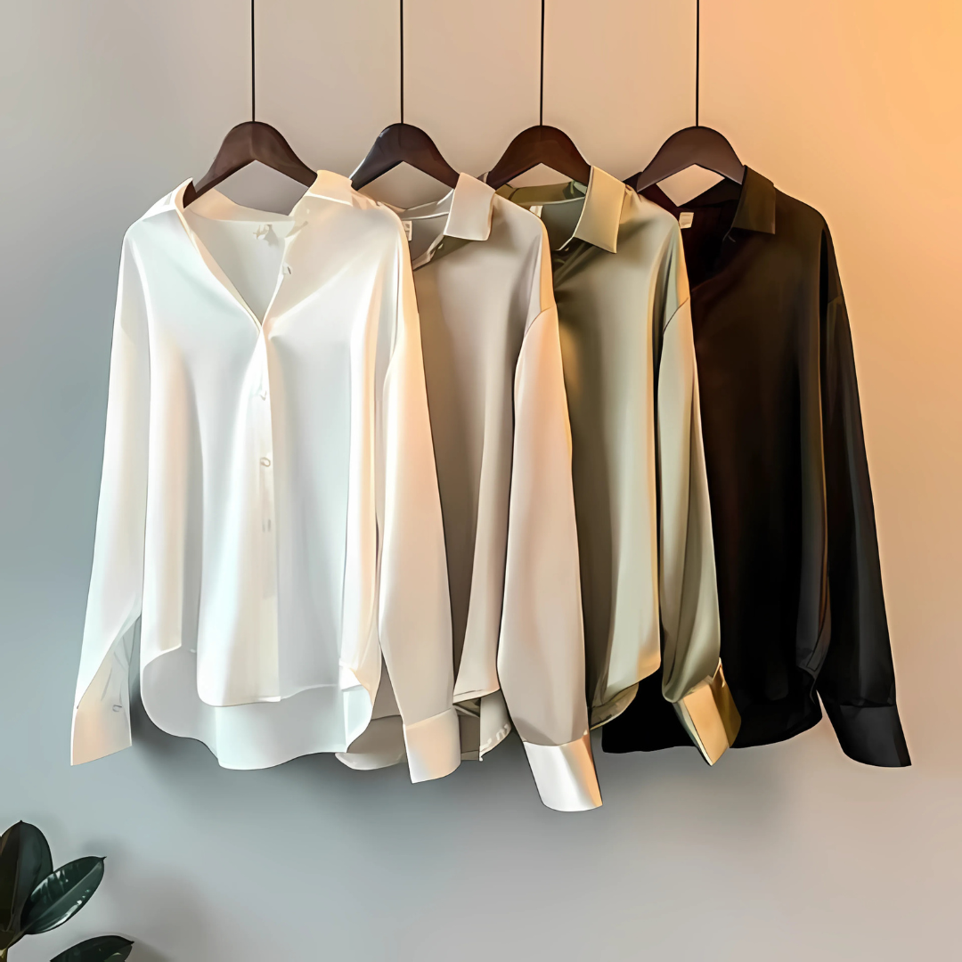 Chloé - Elegant Satin Blouse