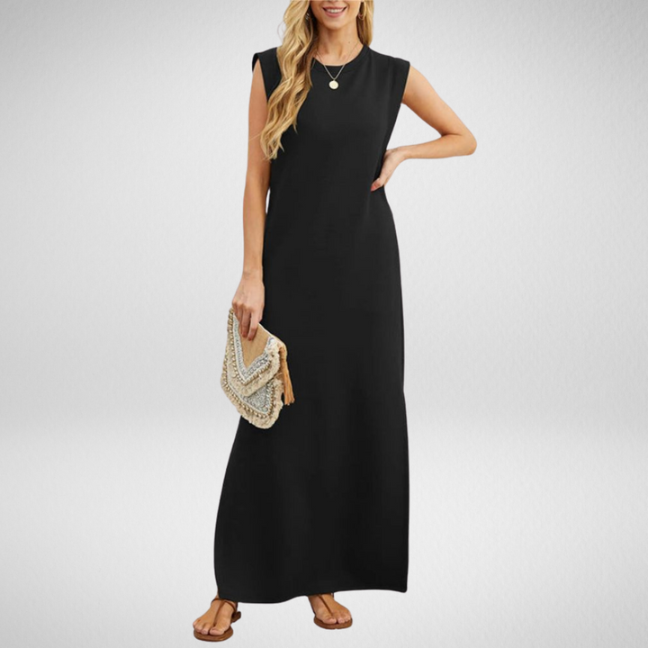 Gabriela|Sleeveless Maxi Dress