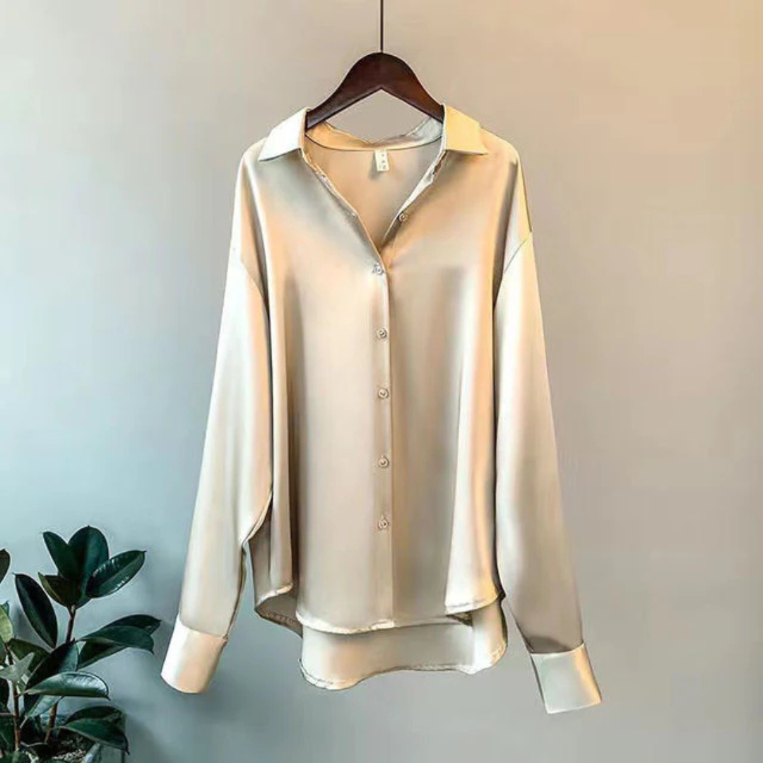 Chloé - Elegant Satin Blouse