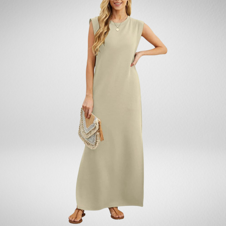 Gabriela|Sleeveless Maxi Dress