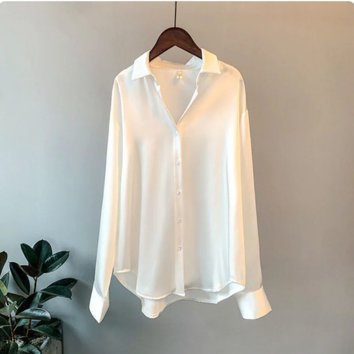 Chloé - Elegant Satin Blouse