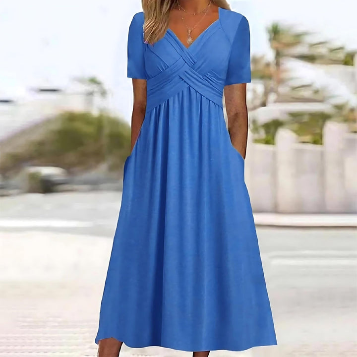 Kimmy - Casual Elegance Midi Dress