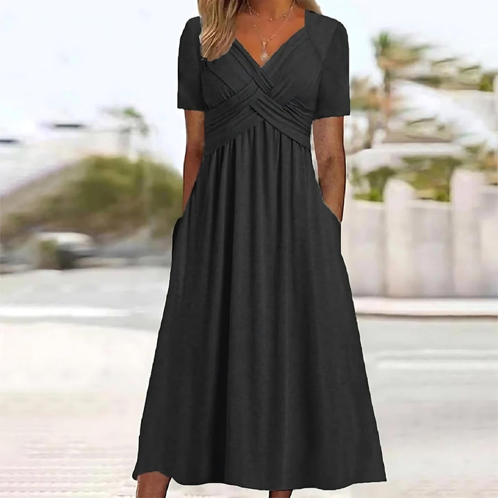 Kimmy - Casual Elegance Midi Dress