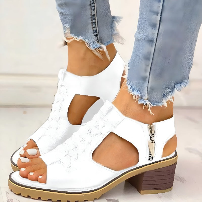 Ginny | Classic Leather Sandals