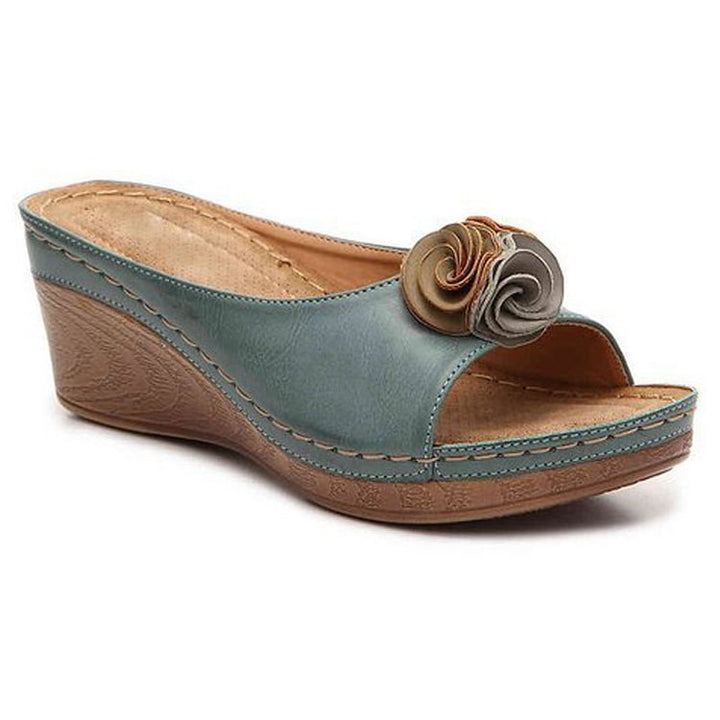 Lorene | Comfortable leather orthopedic women's sandals